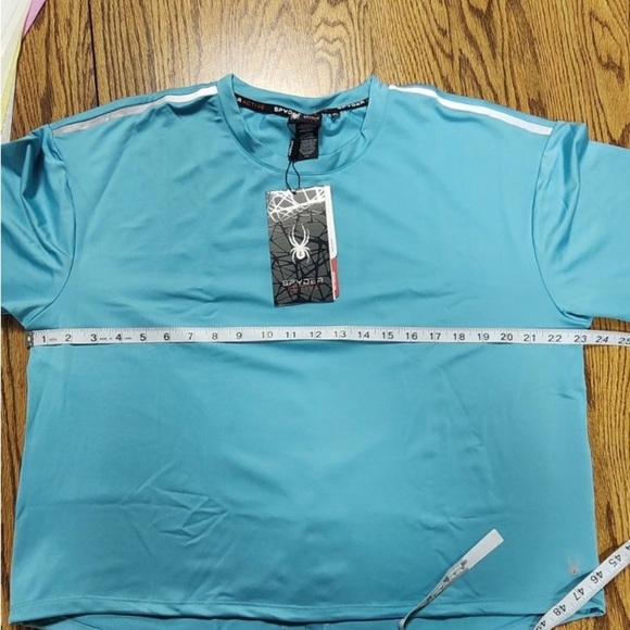 NWT SPYDER ACTIVE women’s active QUICK DRY STRETCH Top Long sleeve Reflective XL - Picture 12 of 12